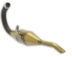 Escapamento Dimensionado Doppler Race dourado