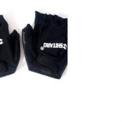 Luva bicicleta meio dedo em lycra com/elástico