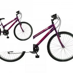 Bicicleta aro 26 MTB 18 marchas Feminina South