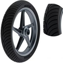 Pneu 100/80 17 HB 37 TUBELES RINALD DIANTEIRO TWISTER