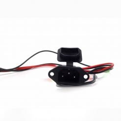 Soquete Carregador de Bateria Bicicleta Elétrica TKX CITY PAS