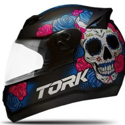 Capacete Pro Tork  Evolution  788 G7  Caveira Mexican Skull Fosco
