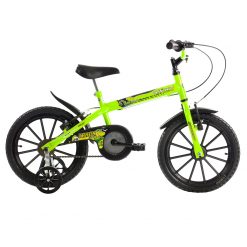 Bicicleta Infantil Track Bikes Dino Neon Aro 16 SEMI NOVA