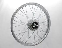 Roda Traseira  aro 17 Moby 4t raiada