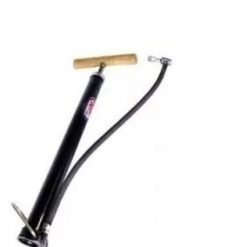 Bomba Encher Pneu Bike Moto Oficina Cabo De Madeira 44cm