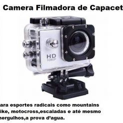 Camera Filmadora de Capacete