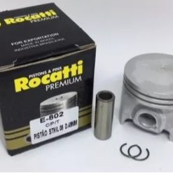 Pistão 75cc Mobilete Rocatti PINO+TRAVA