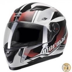 Capacete Mormaii FS813 STRIPE WHITE RED Tam. 58