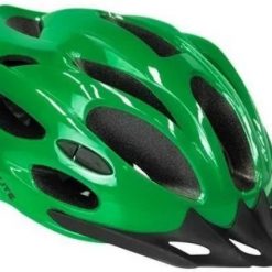 Capacete Bicicleta Adulto Sinalizador Led Inmold- Nero Absolute verde G